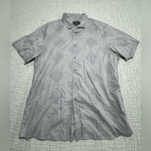 Pendleton Shirt Men's XL Gray Aztec‎ Western Midwest Cowboy Rodeo Button Up
